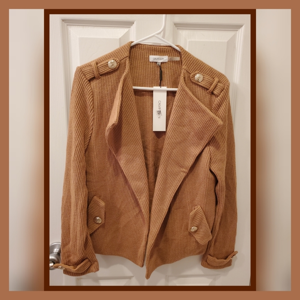 NWT Calvin Klein Cardigan